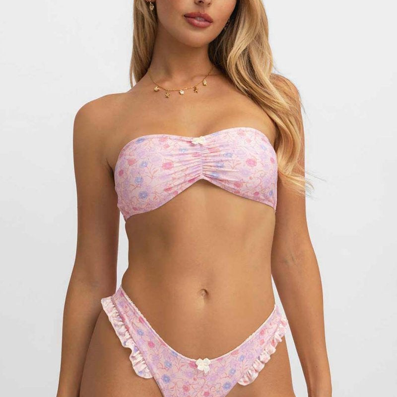 Shewess™ Palmo Bantlı Üst / Mille Fleur (Son İndirim)