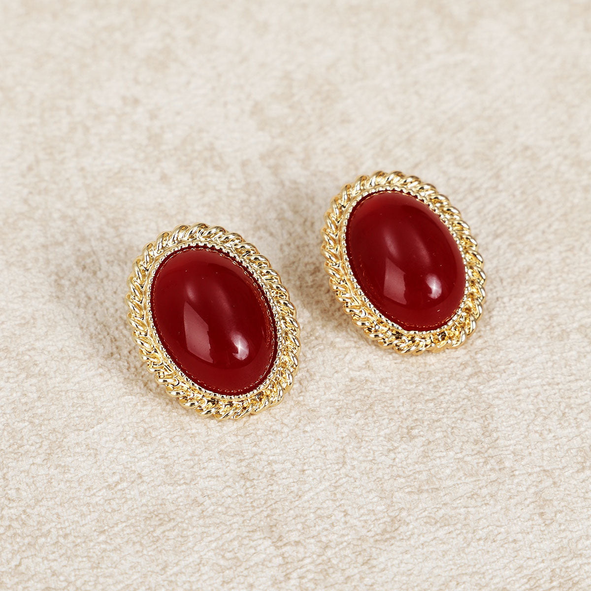 Shewess™ Retro Oval Küpe