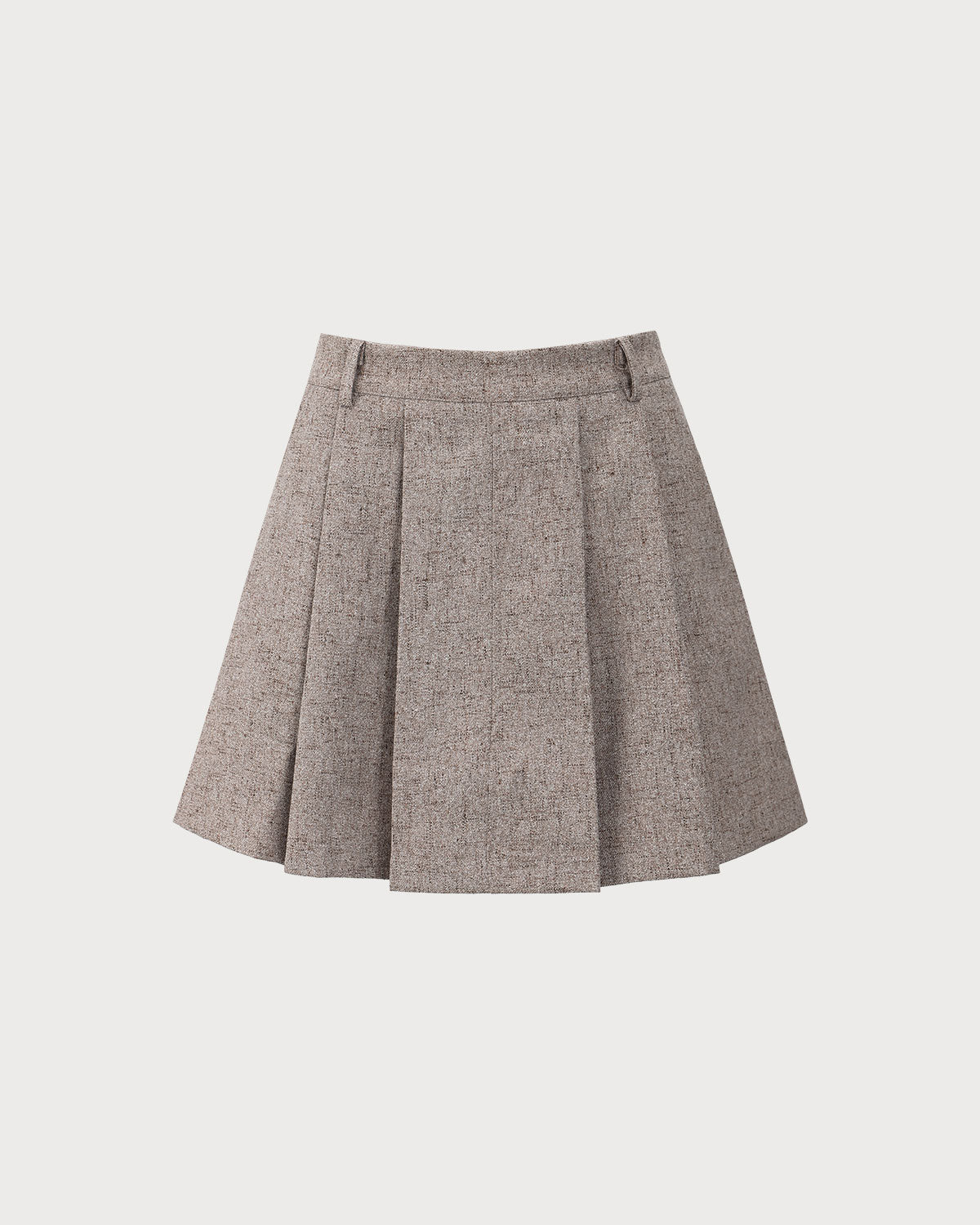 Shewess™ Haki Cepli Piliseli Mini Etek