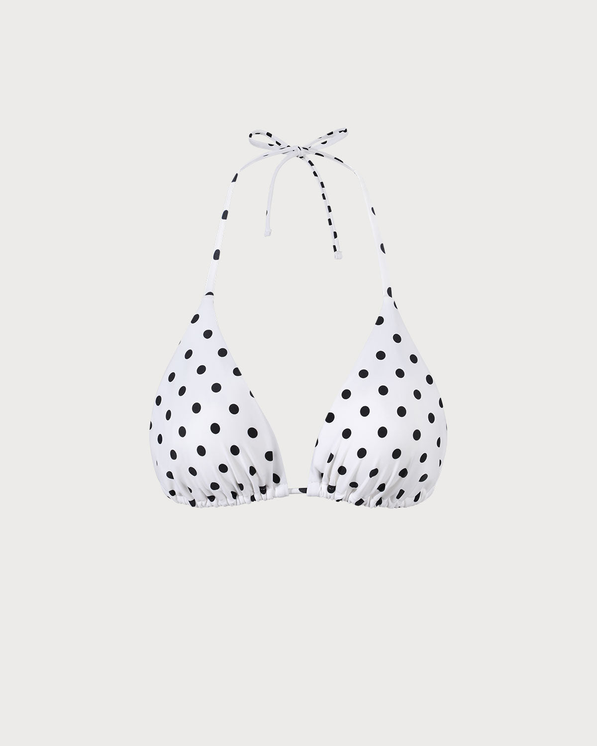 Shewess™ Puantiyeli Üçgen Bikini Üstü