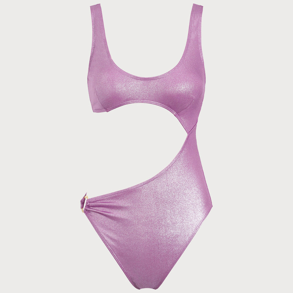 Shewess™ Mor Payetli Kesikli Bikini Seti