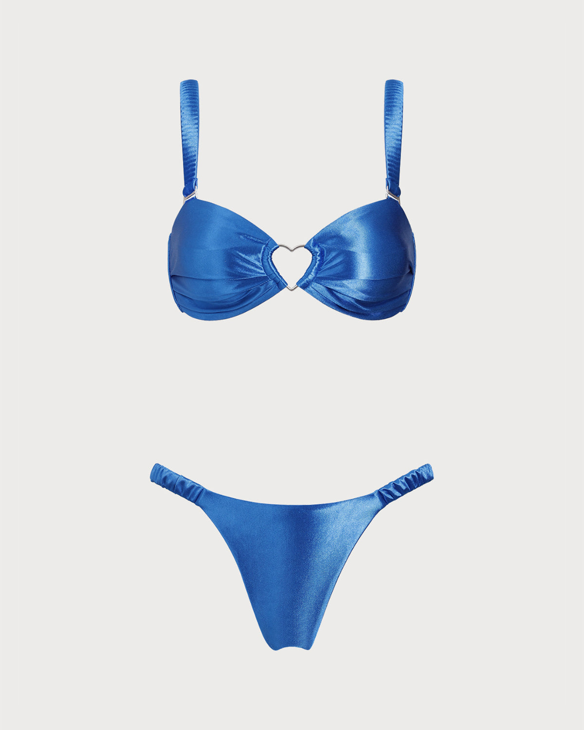 Shewess Mavi O-Ring Kesimli Bralette Bikini Seti