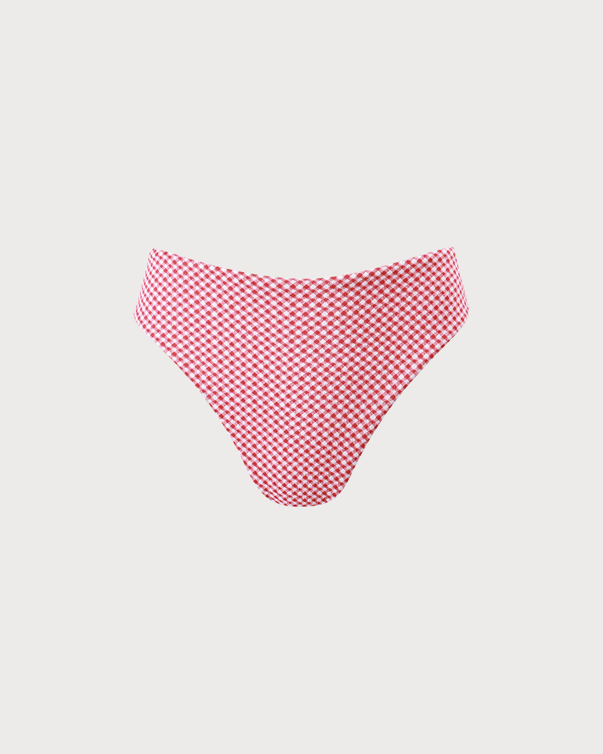 Shewess™ Kırmızı Ekose Bikini Altı