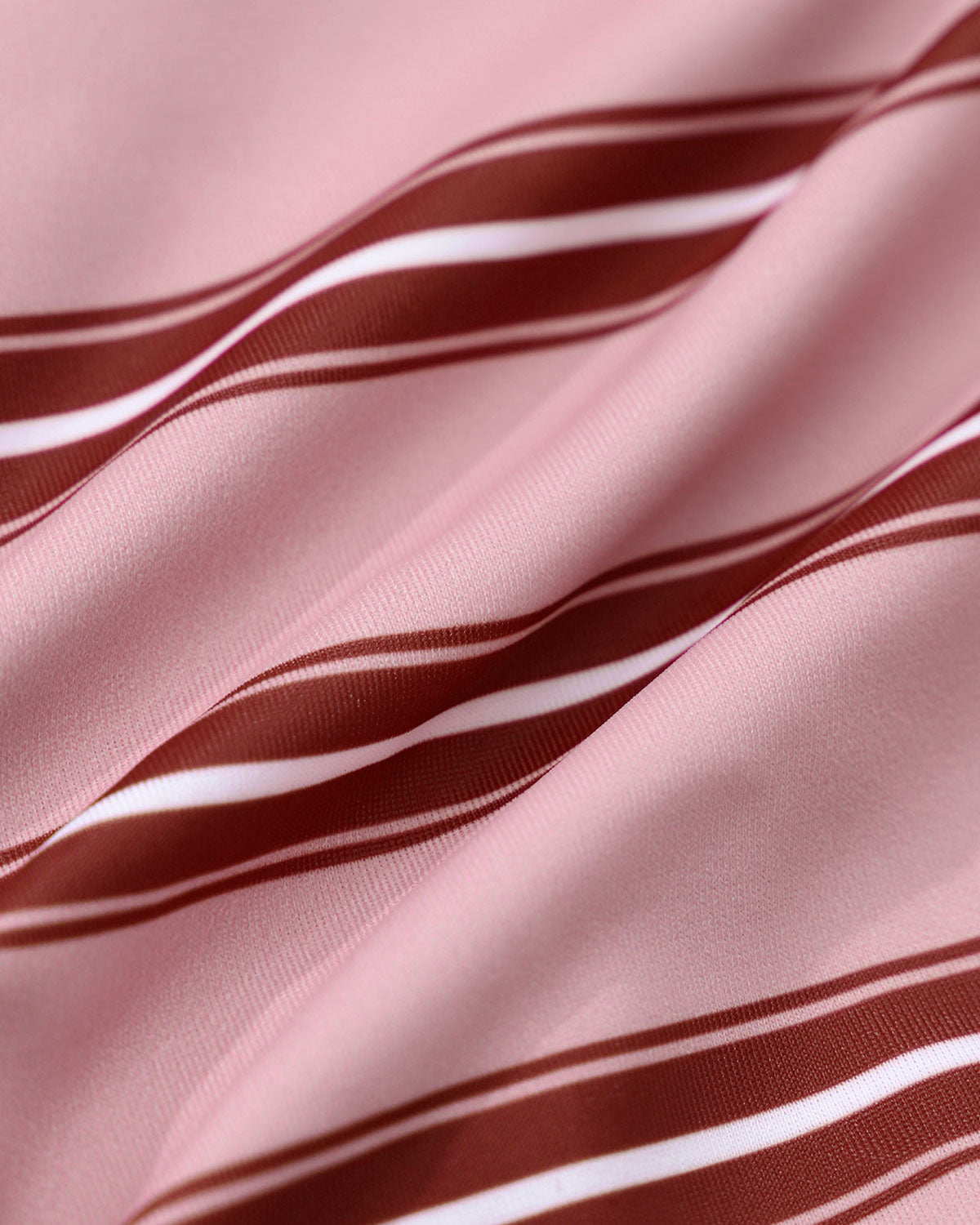 Shewess™ Pembe Çizgili Halter Bikini Takımı