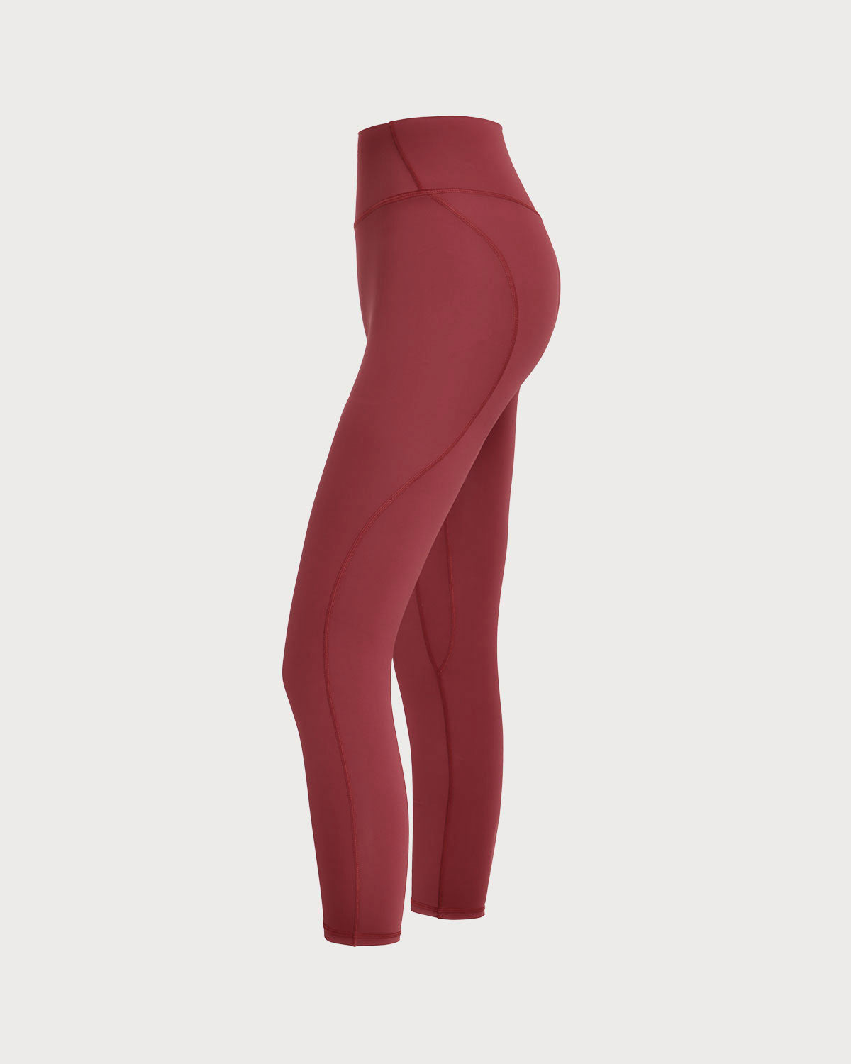 Shewess™ Kırmızı Yüksek Streç Yoga Taytı