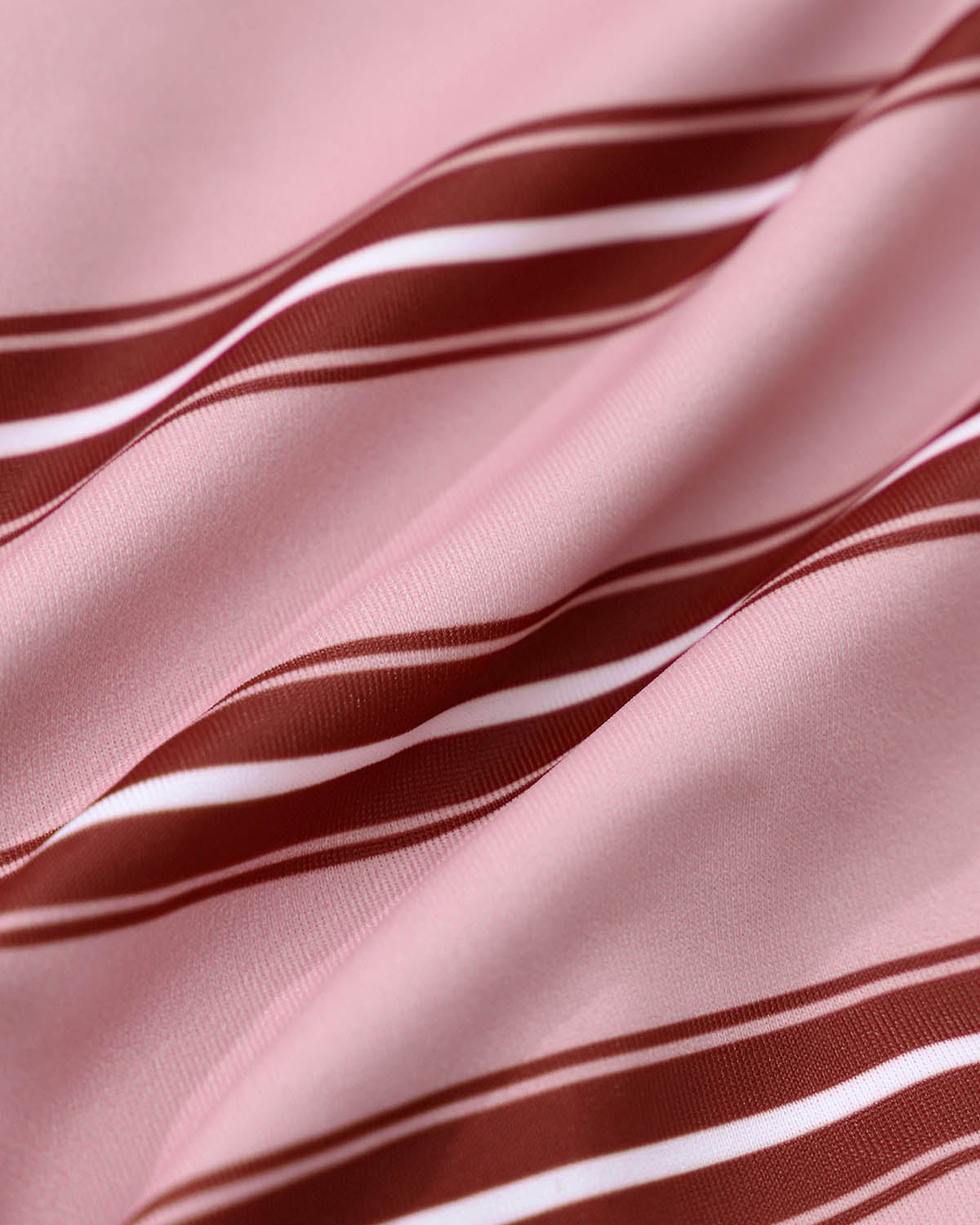 Shewess™ Pembe Çizgili Balenli Dantel Bikini Takımı