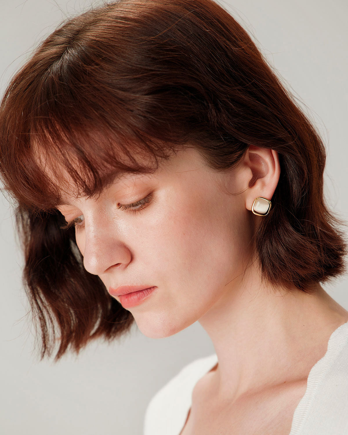 Shewess™ Altın Opal Küpe