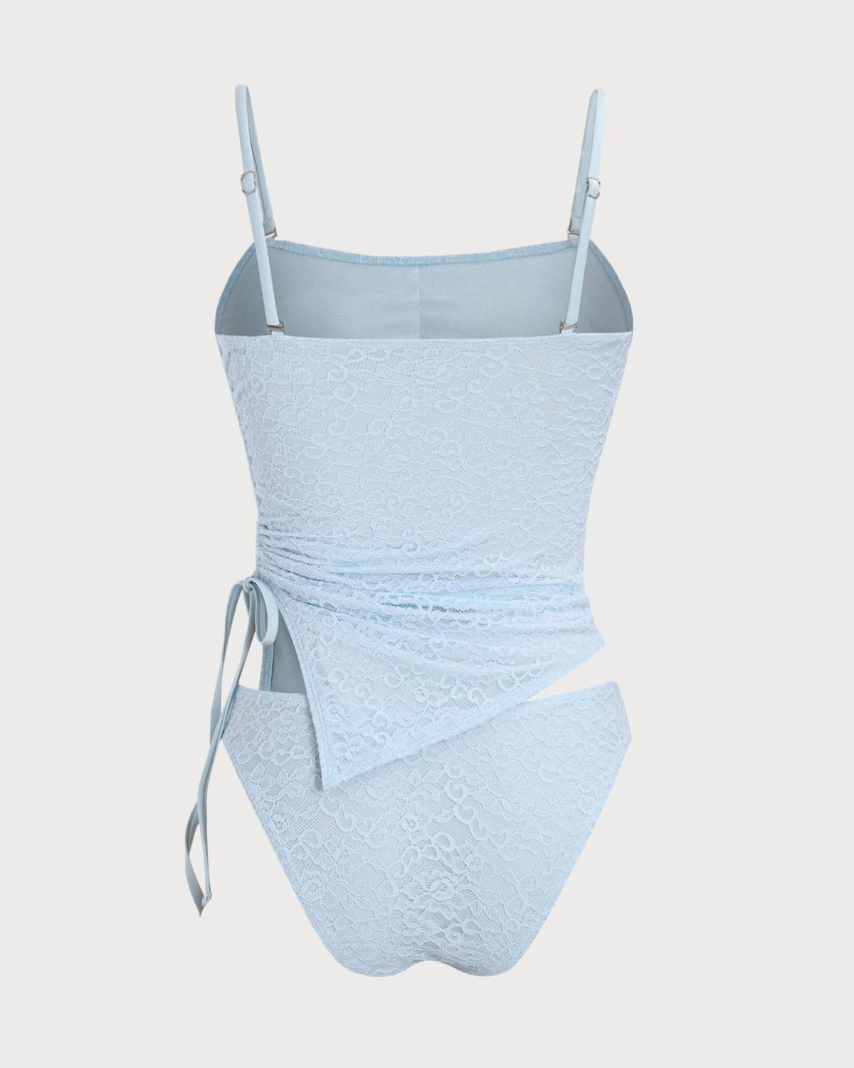 Shewess™ Mavi Dantelli Dantelli Tankini Mayo