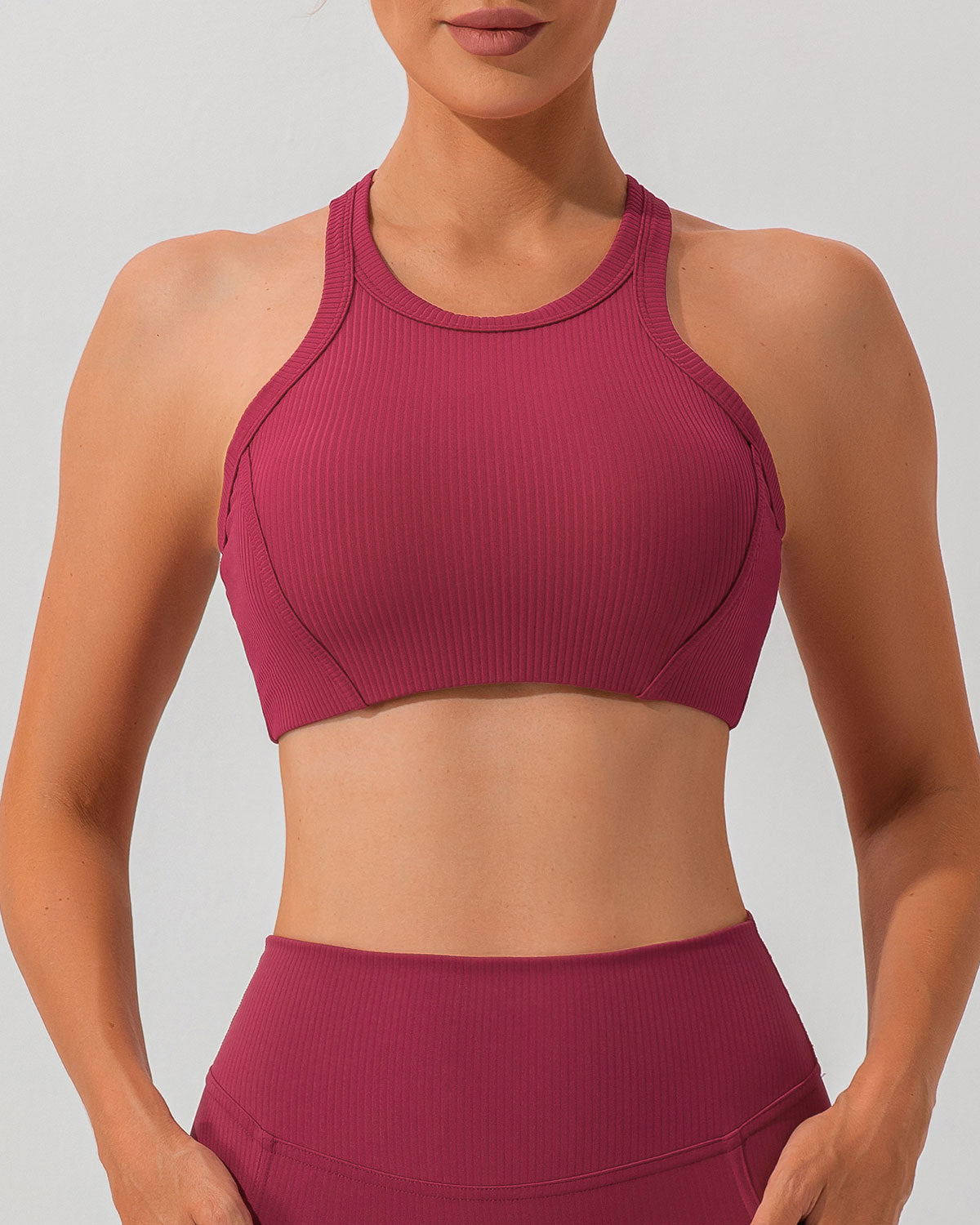 Shewess™ Kırmızı İ-Back Yoga Atlet