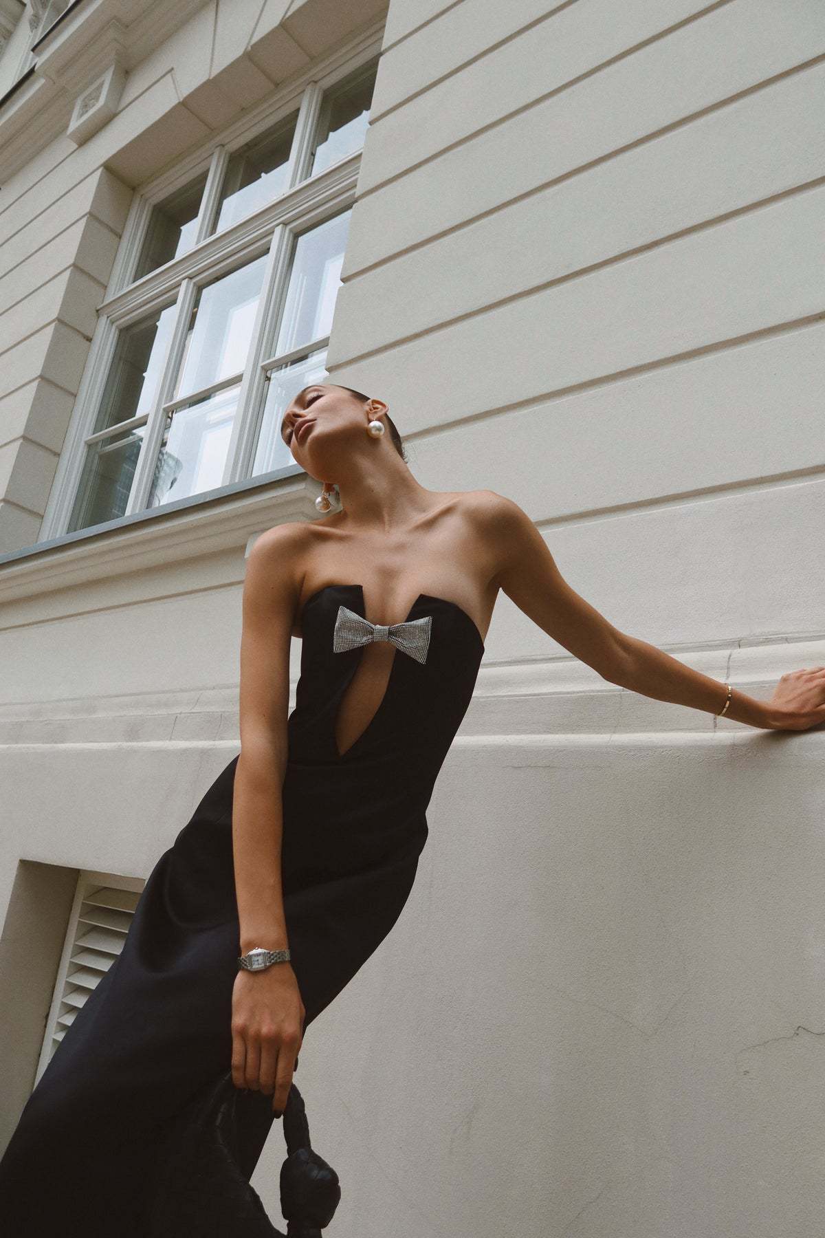 Yaz Esintisi Whisper Derin V Sırtı Açık Maxi Elbise