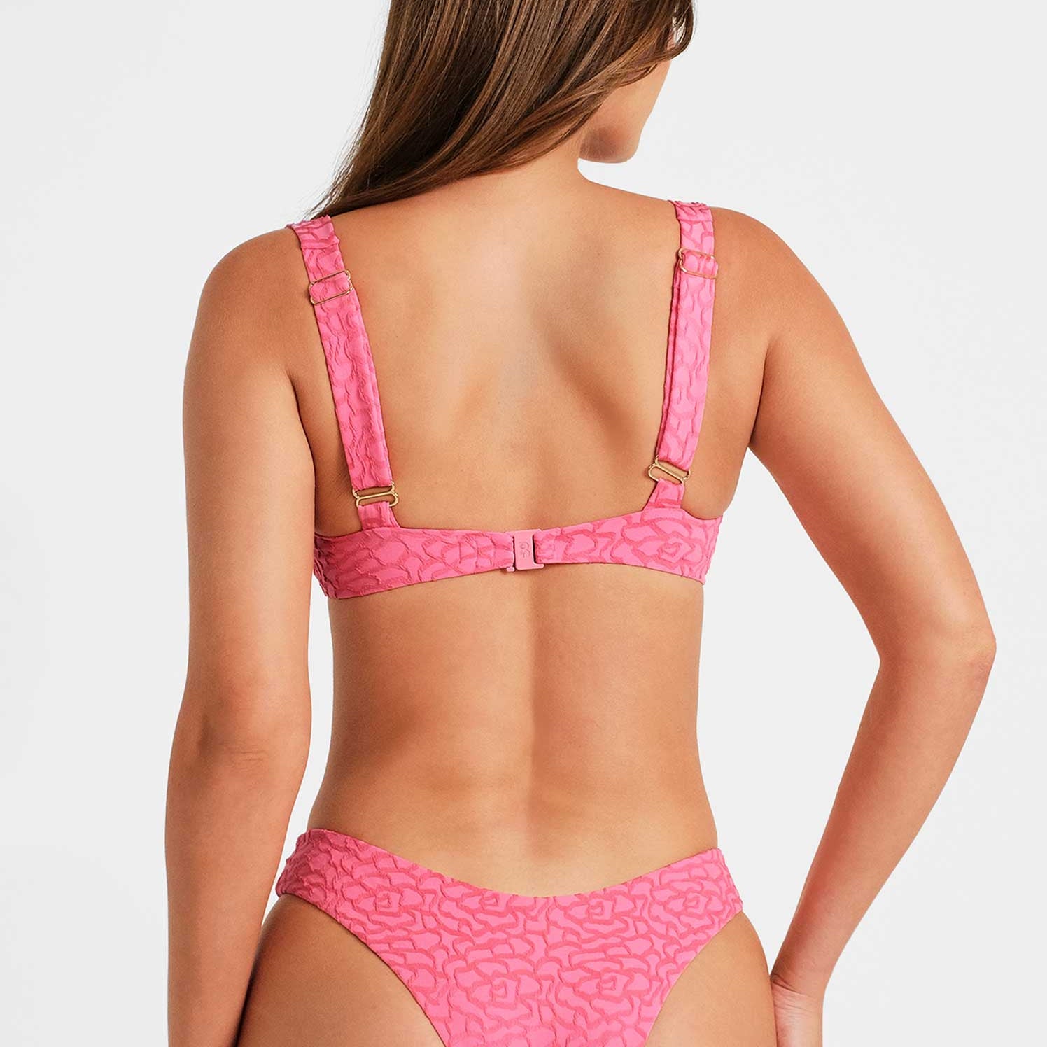 Shewess™ Maui Klasik Cesur Alt / Rosy Glow Jacquard (Son İndirim)