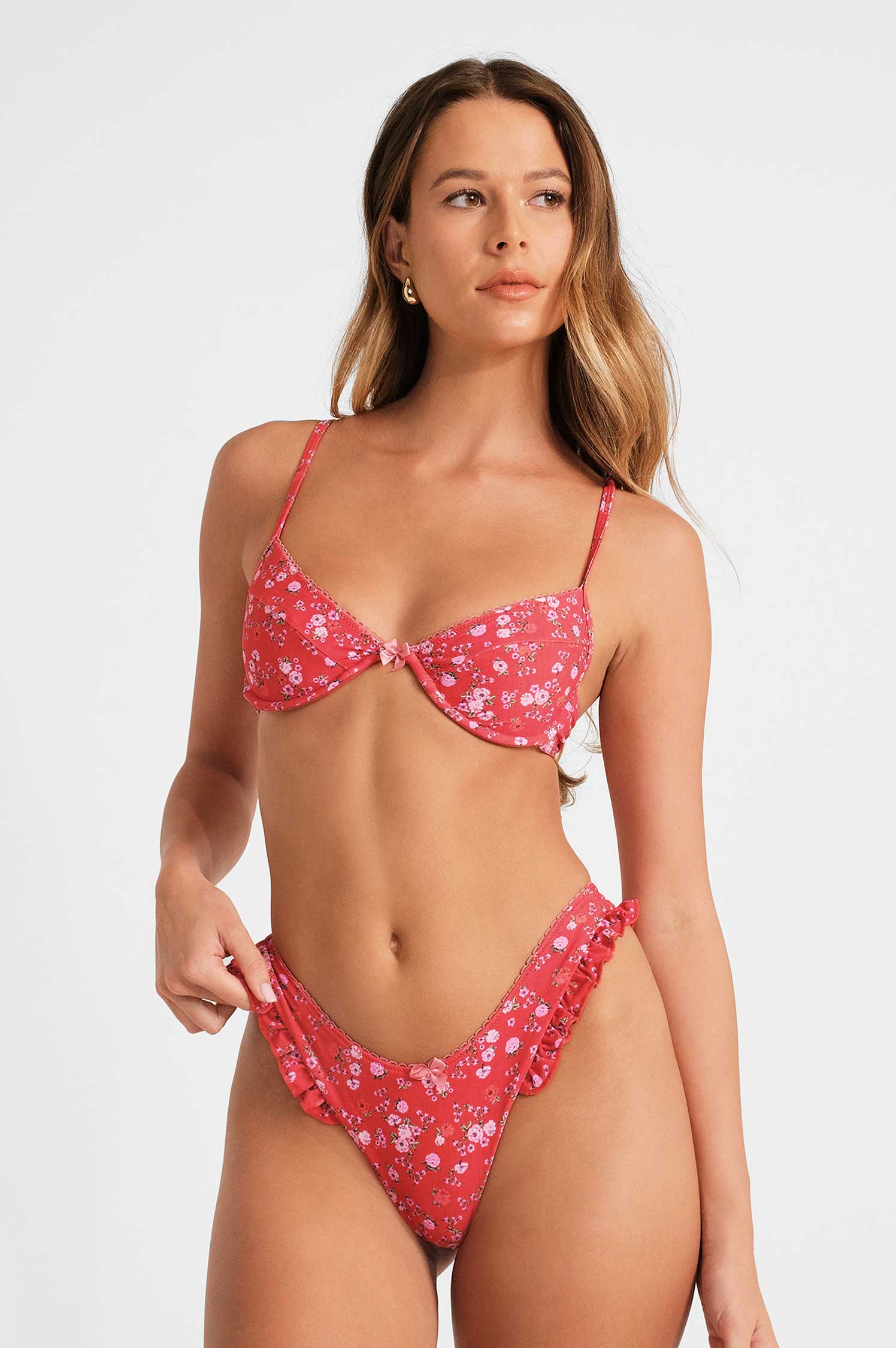 Shewess™ Candice Fırfırlı Cesur Alt / Date Night