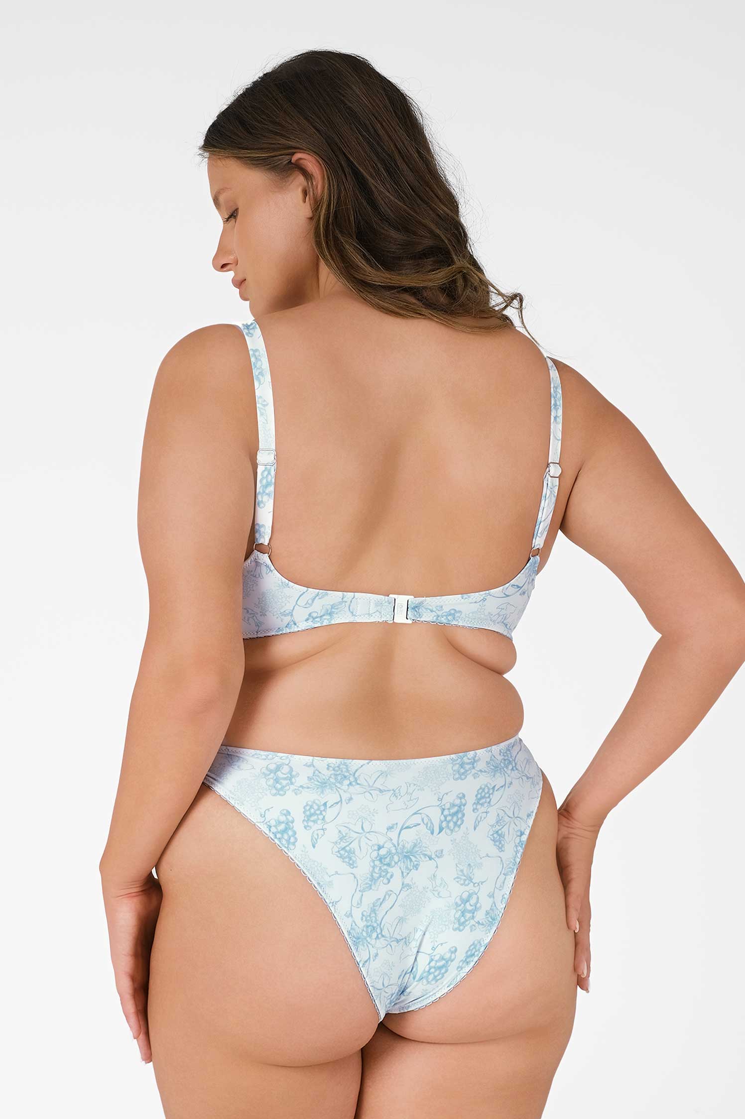 Shewess™ Elena Destekli Üst / Azure Dove