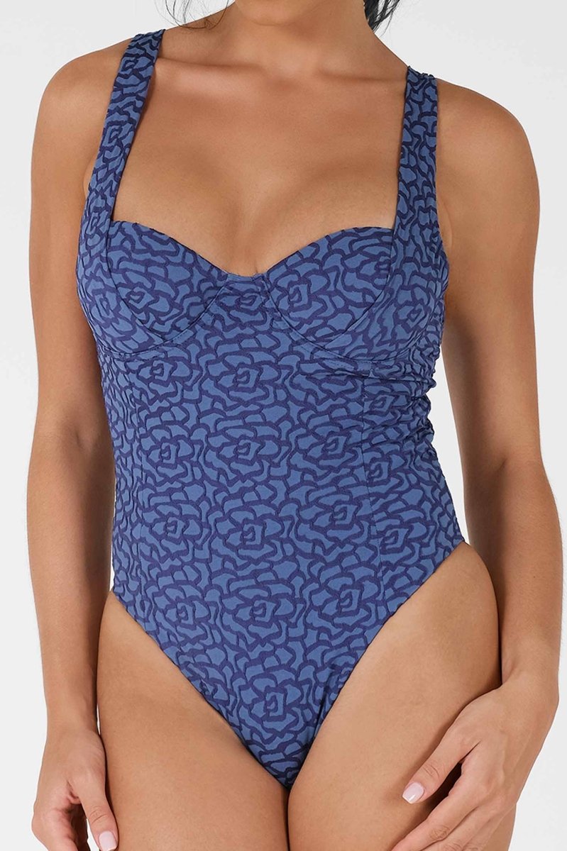 Shewess™ Sabrine Tek Parça / Midnight Jacquard