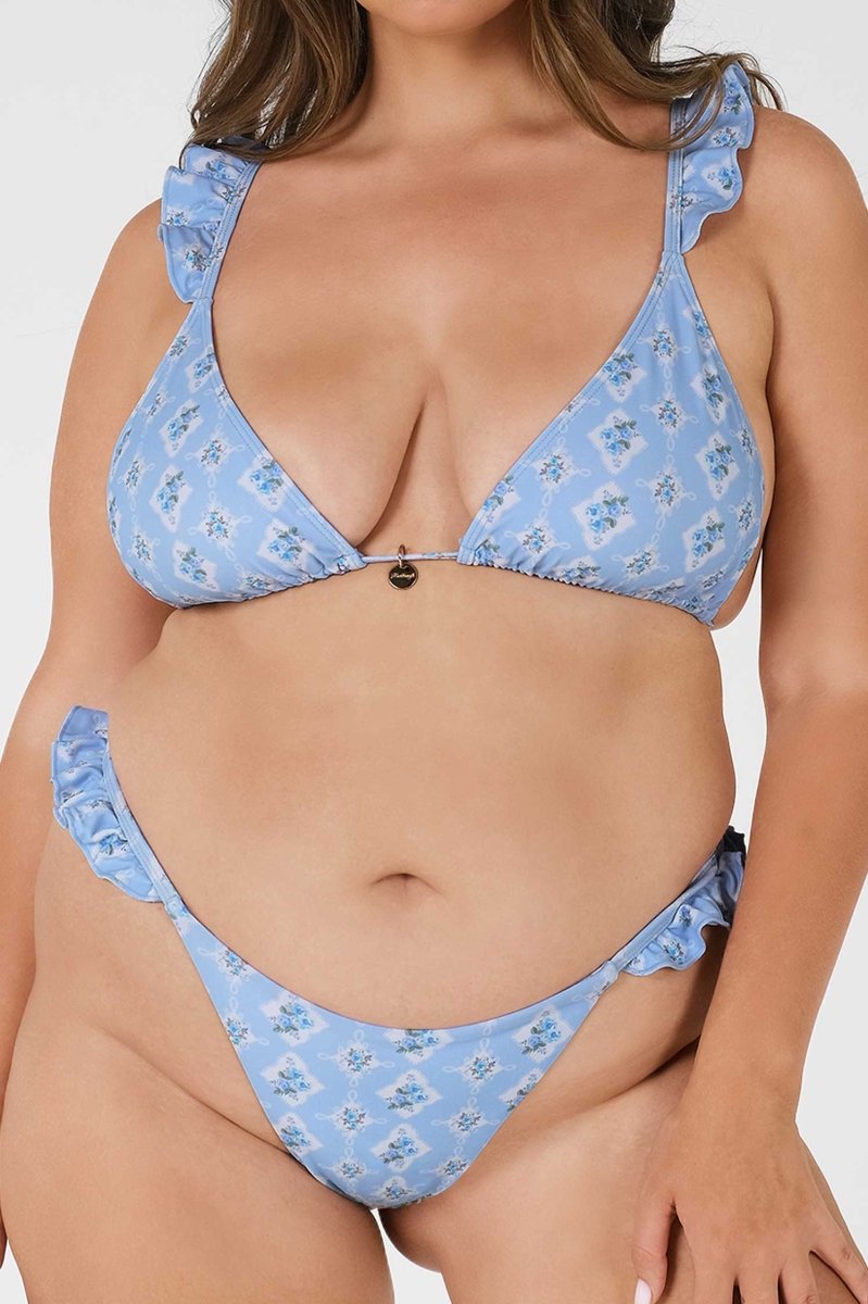 Shewess™ Tessa Fırfırlı Üçgen Üst / Hamptons