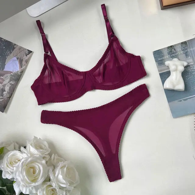Shewess™ Brooke 2 Parça Dikişsiz Push-Up Sütyen Takımı