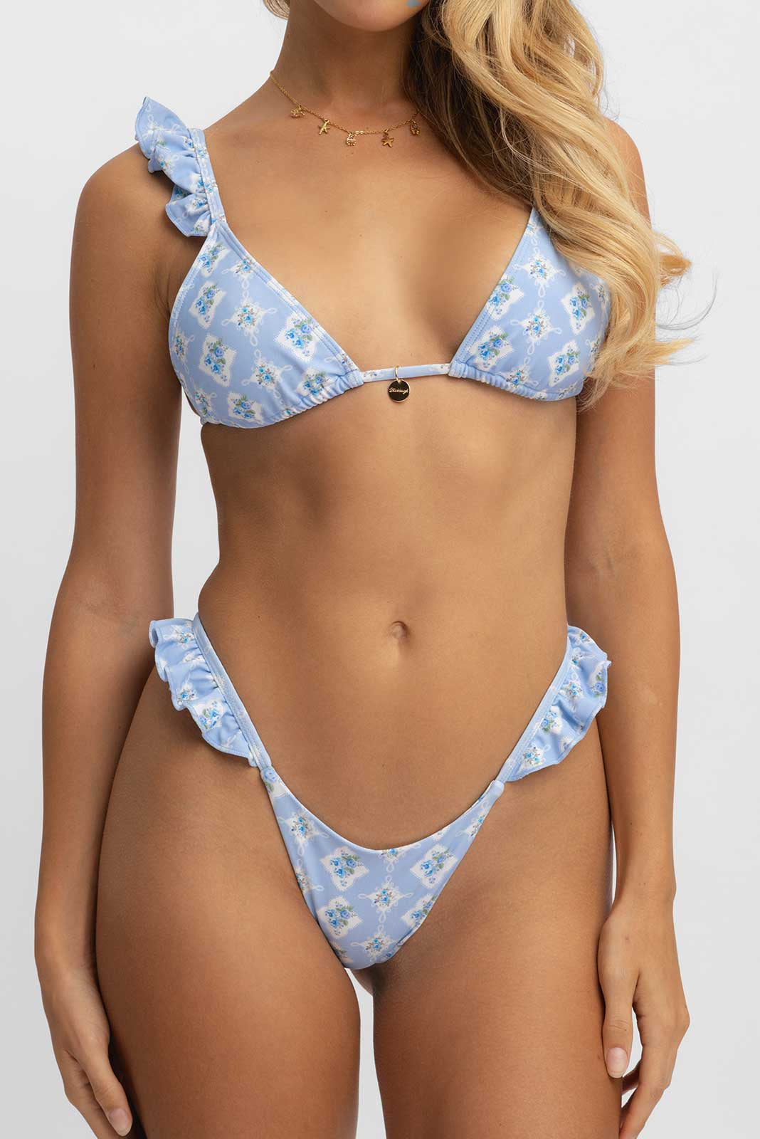 Shewess™ Tessa Fırfırlı Cesur Alt / Hamptons