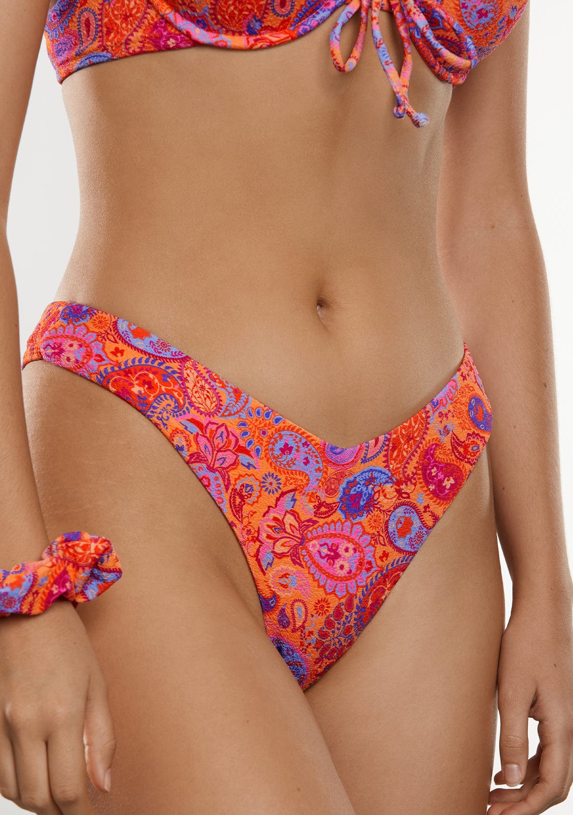 Shewess™ Gina Alt Paisley Desenli