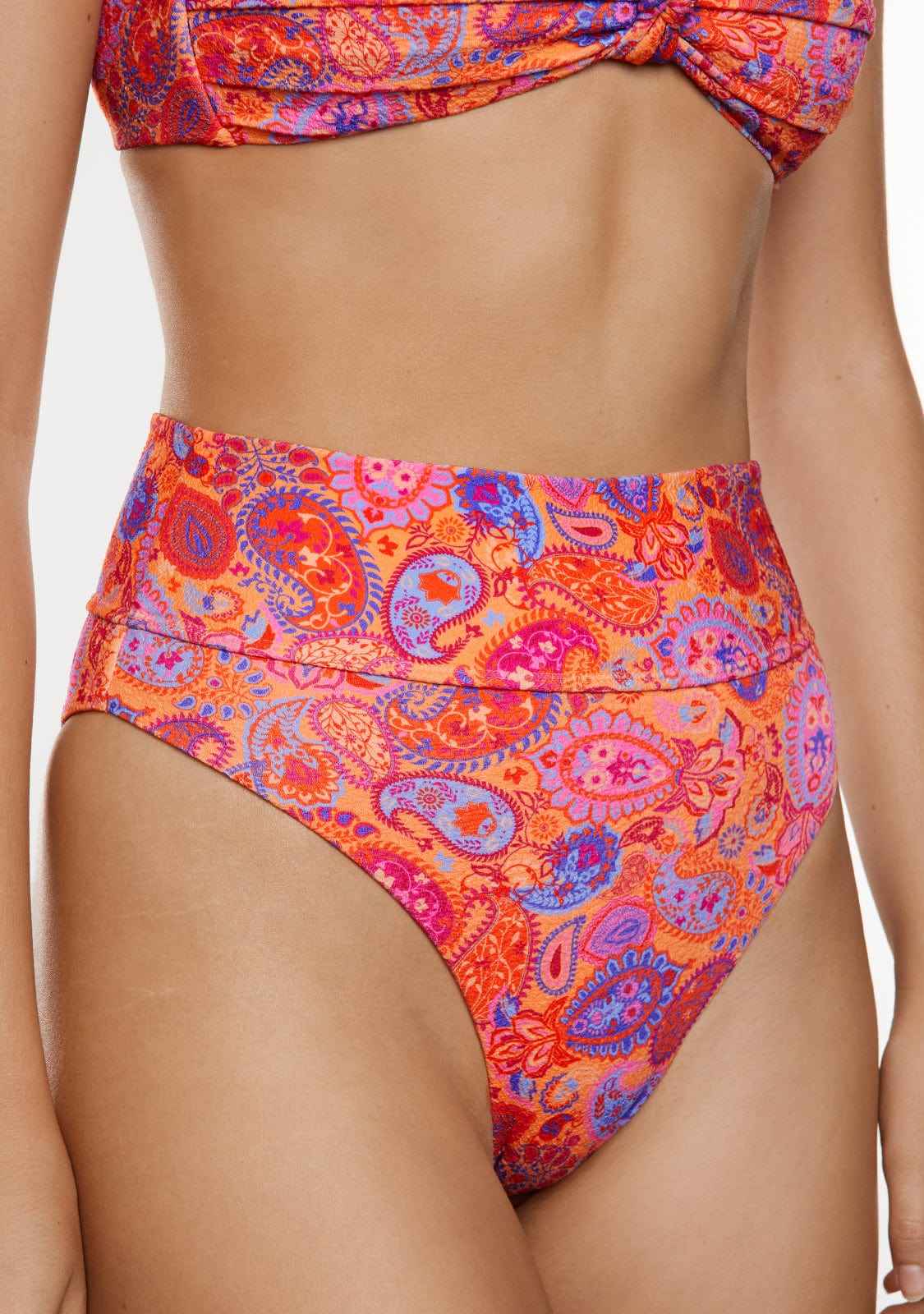 Shewess™ Manami Alt Paisley Desenli