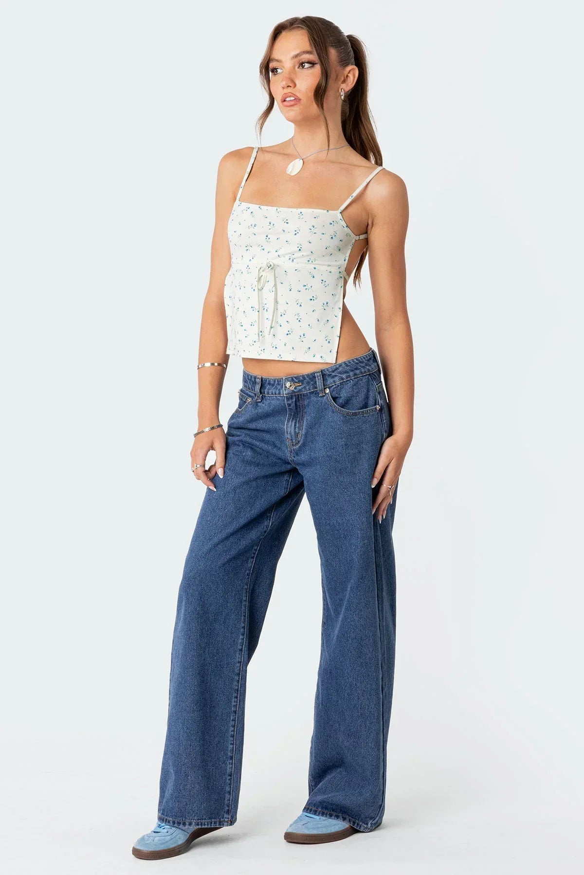 Evelyn Düşük Bel Jeans