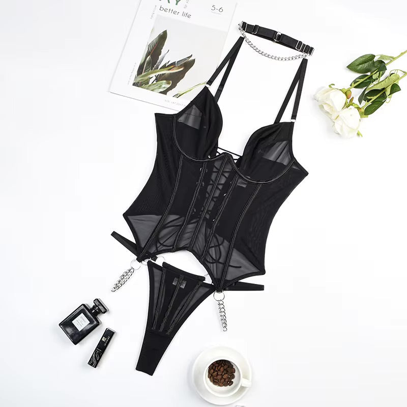 Shewess™ Angel 3 Parça İç Giyim Takımı