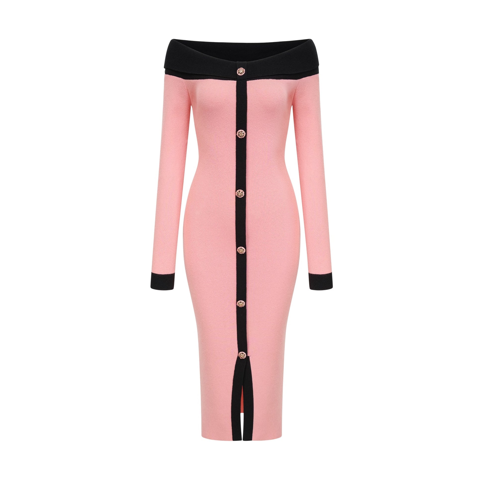 Carine midi elbise
