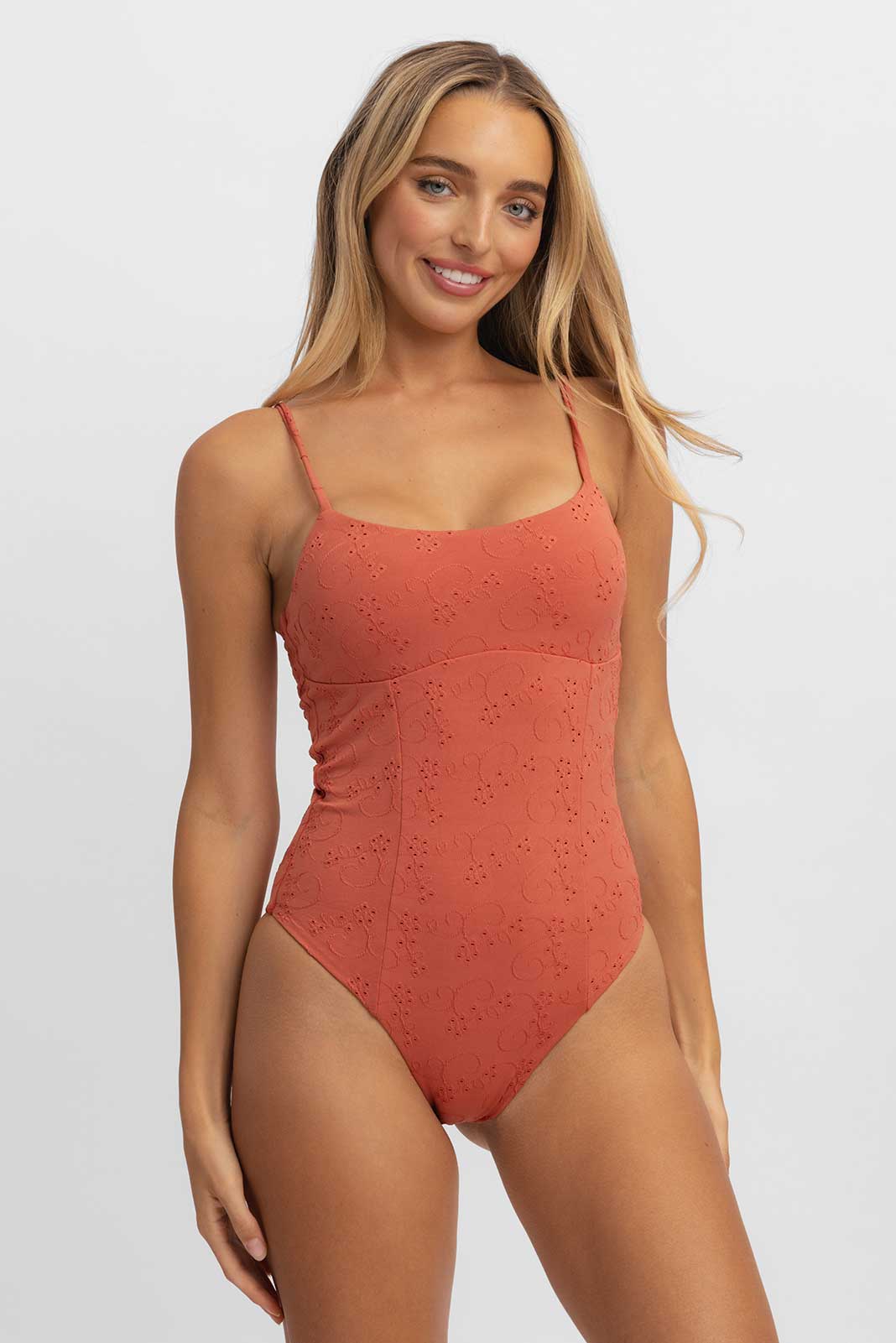 Shewess™ Payton Tek Parça Mayo / Baharat Dantel