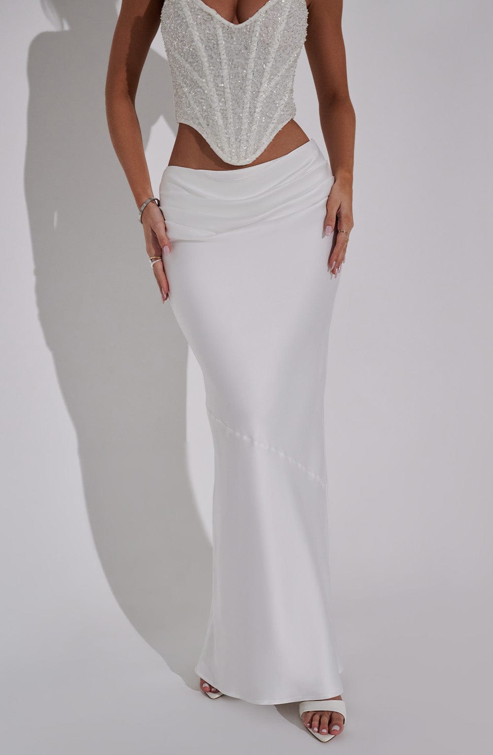 Bernice Maxi Etek - Fildişi