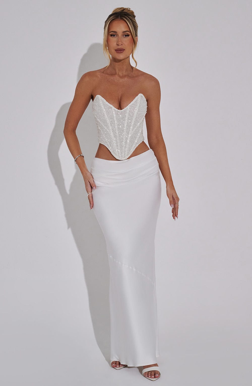 Bernice Maxi Etek - Fildişi