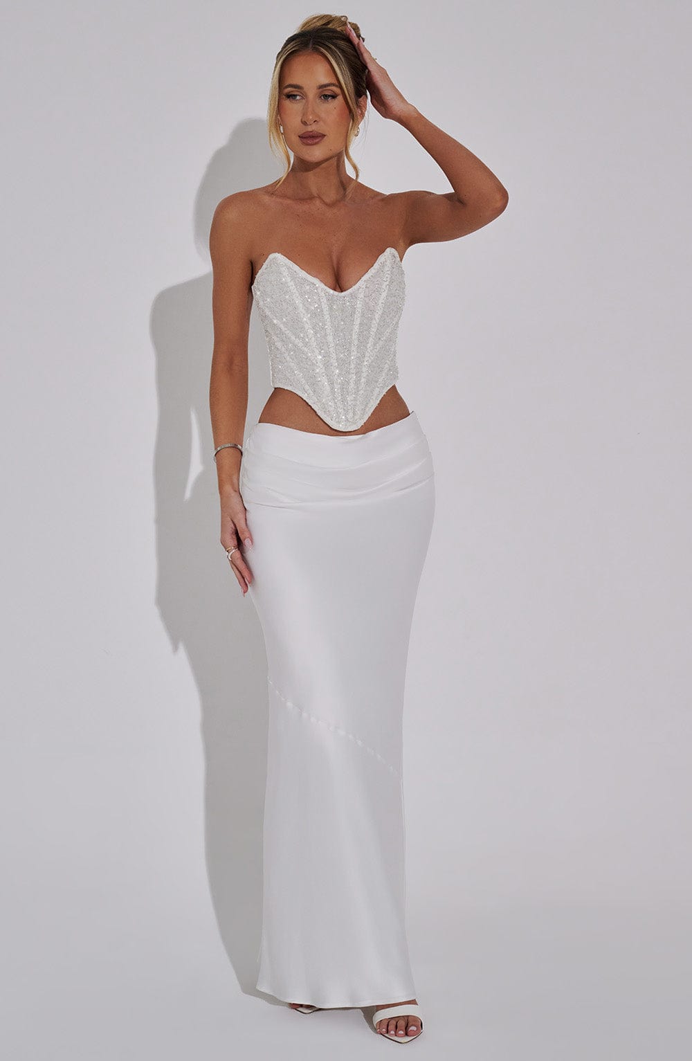 Bernice Maxi Etek - Fildişi