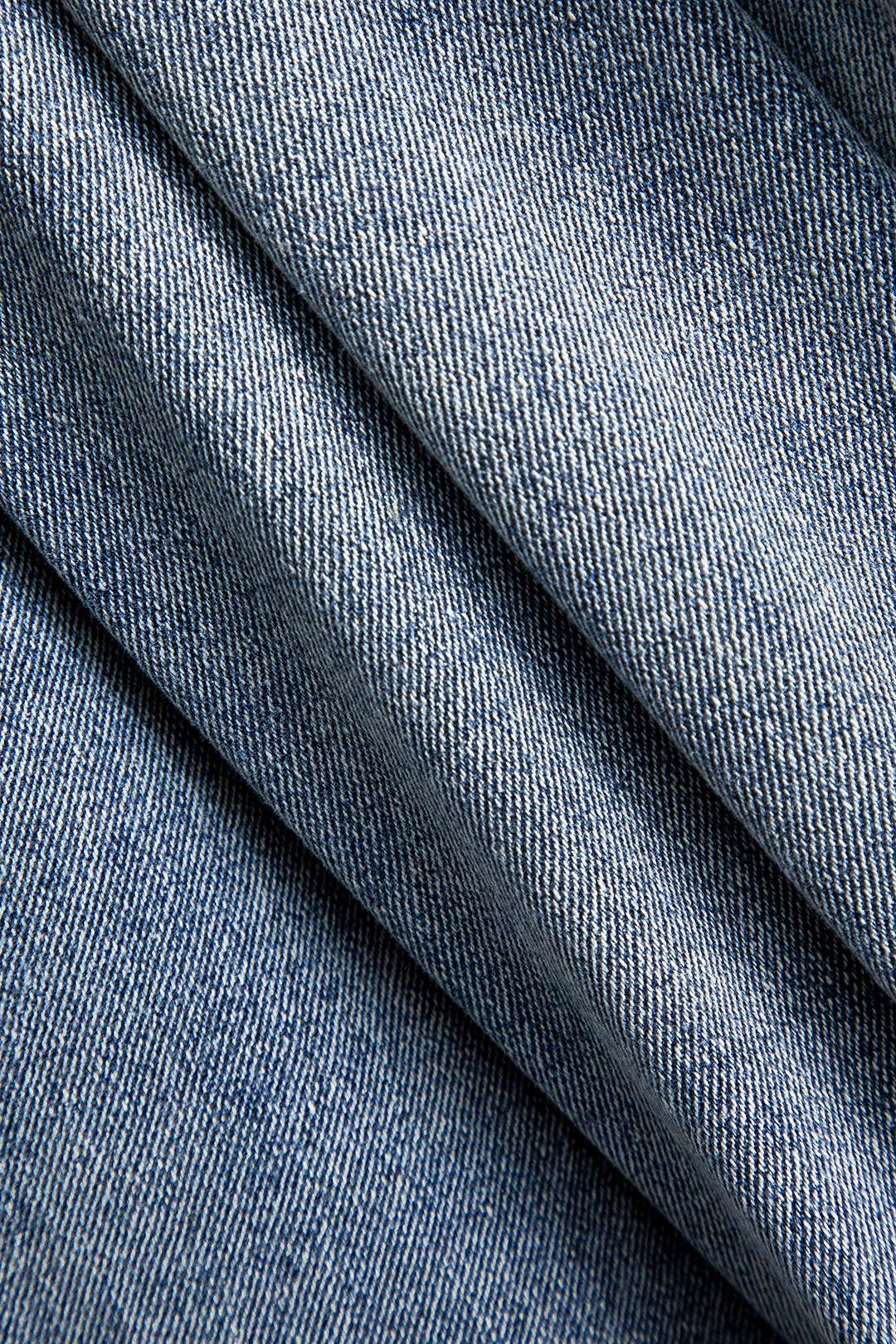 Patchwork Düğme Detaylı Jean