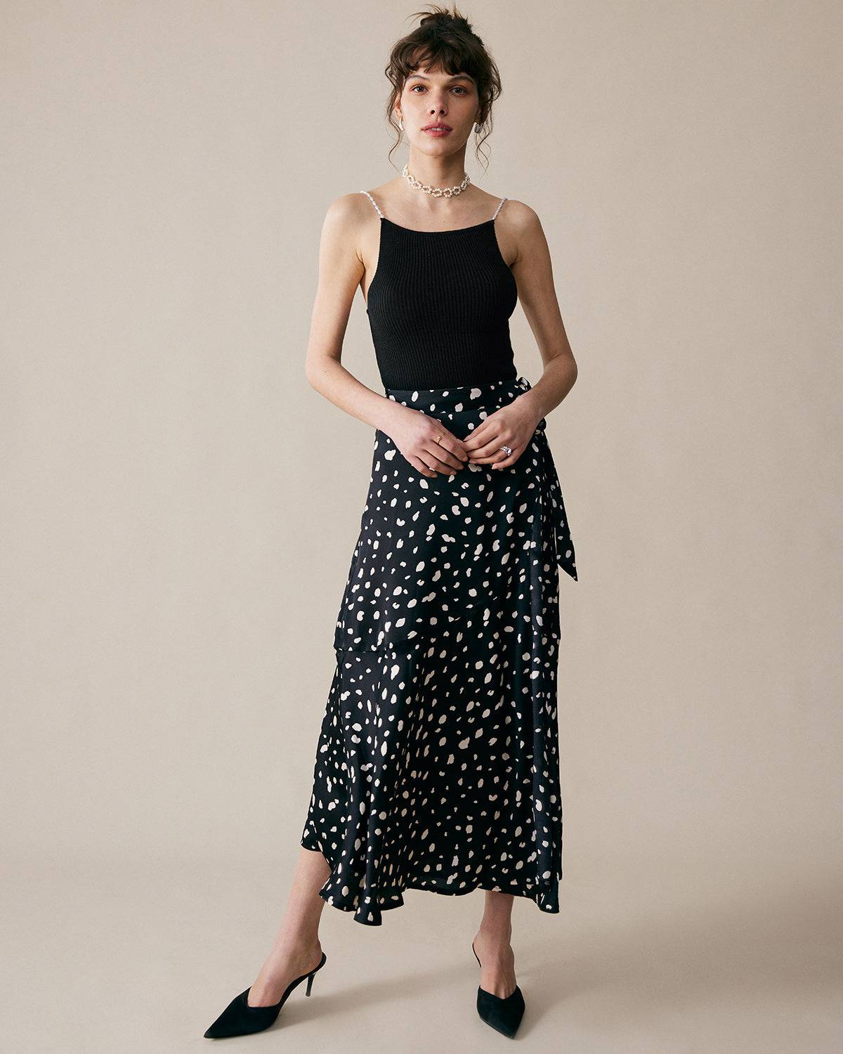 Shewess™ Boncuklu Askılı Nervürlü Cami Üst