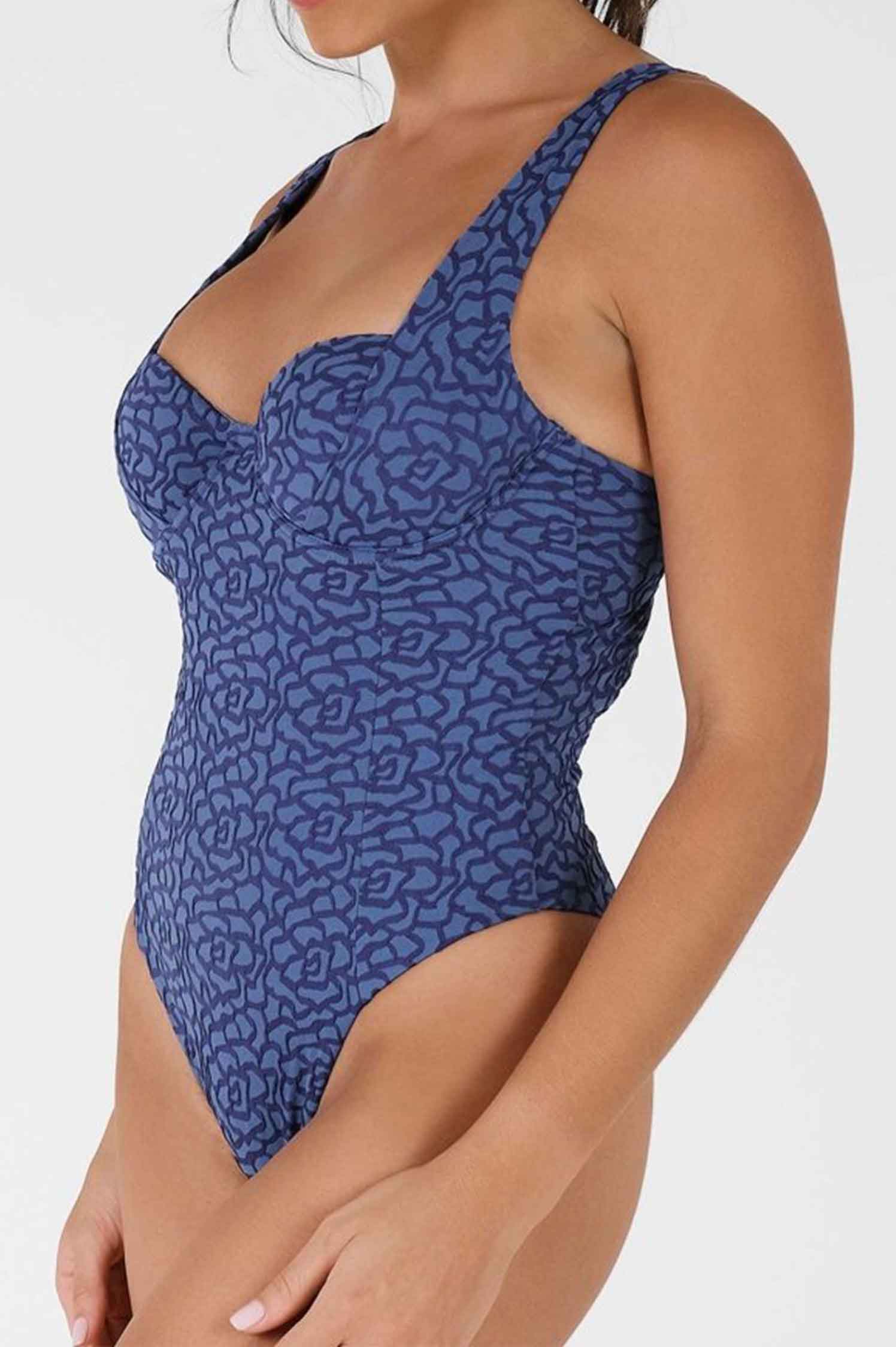 Shewess™ Sabrine Tek Parça / Midnight Jacquard