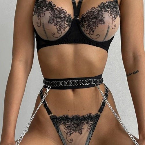 Shewess™ CAPRICE Beş Parça İç Giyim Takımı