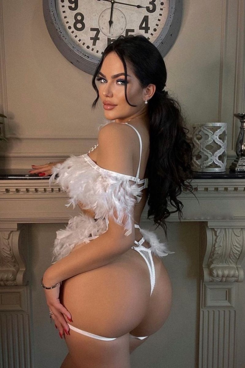 Shewess™ 4 Parça Lingerie Takımı / PRUNE Beyaz