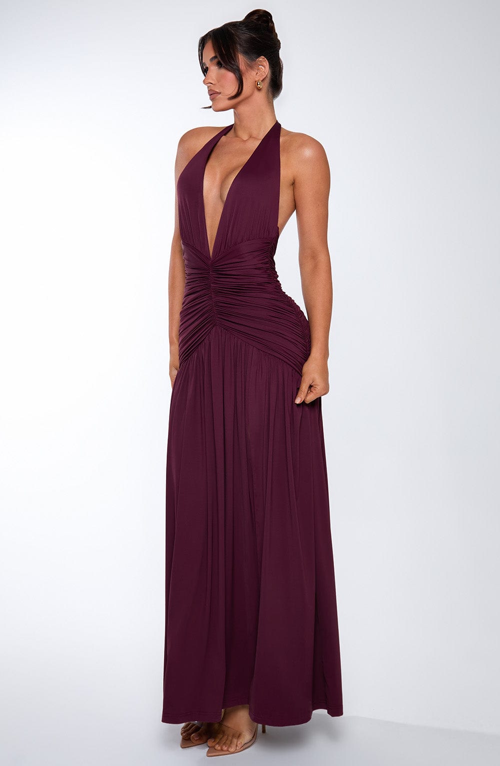 Cherry Melania Maxi Elbise