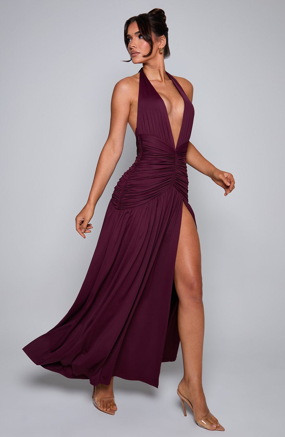 Cherry Melania Maxi Elbise