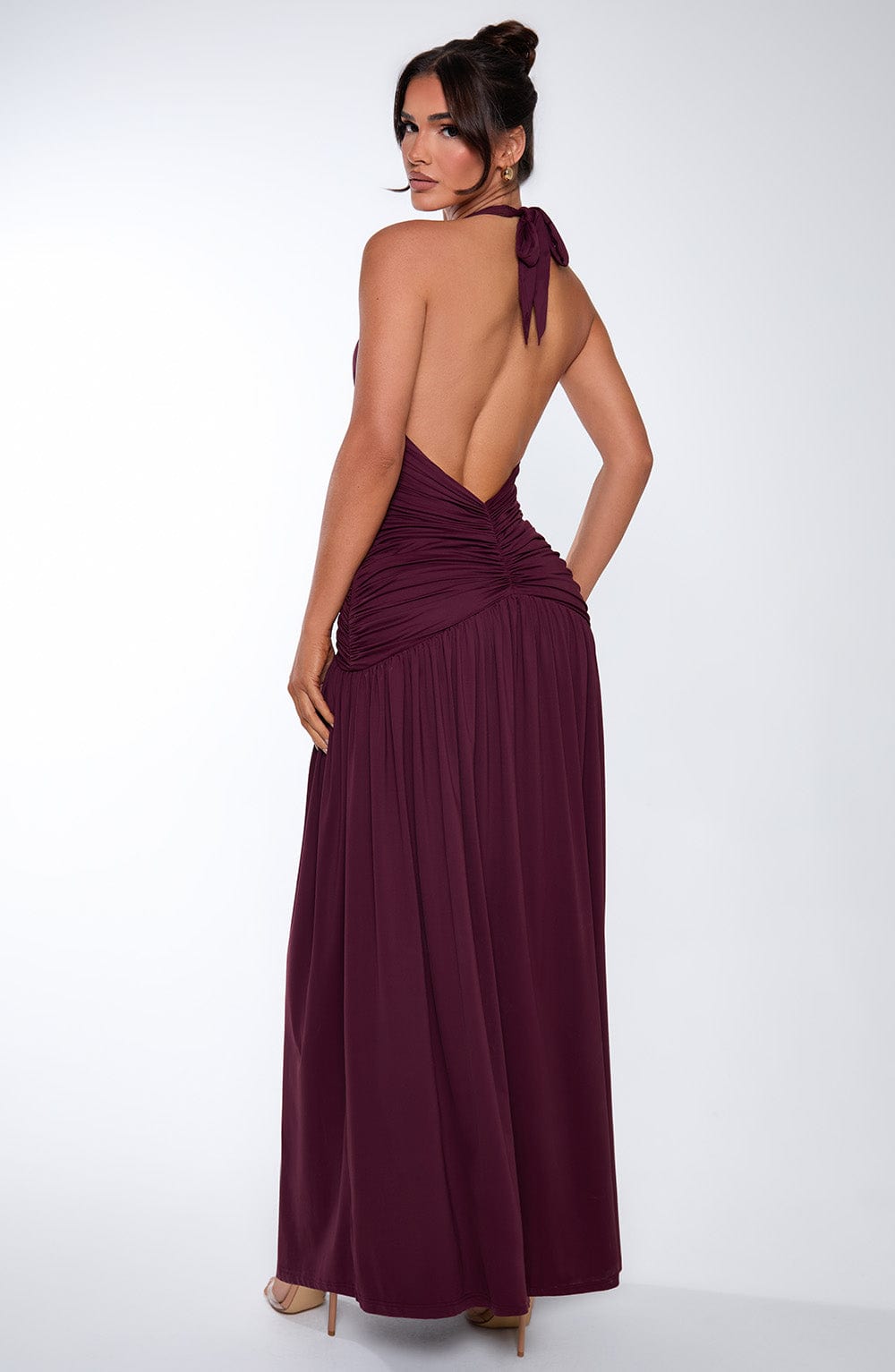 Cherry Melania Maxi Elbise