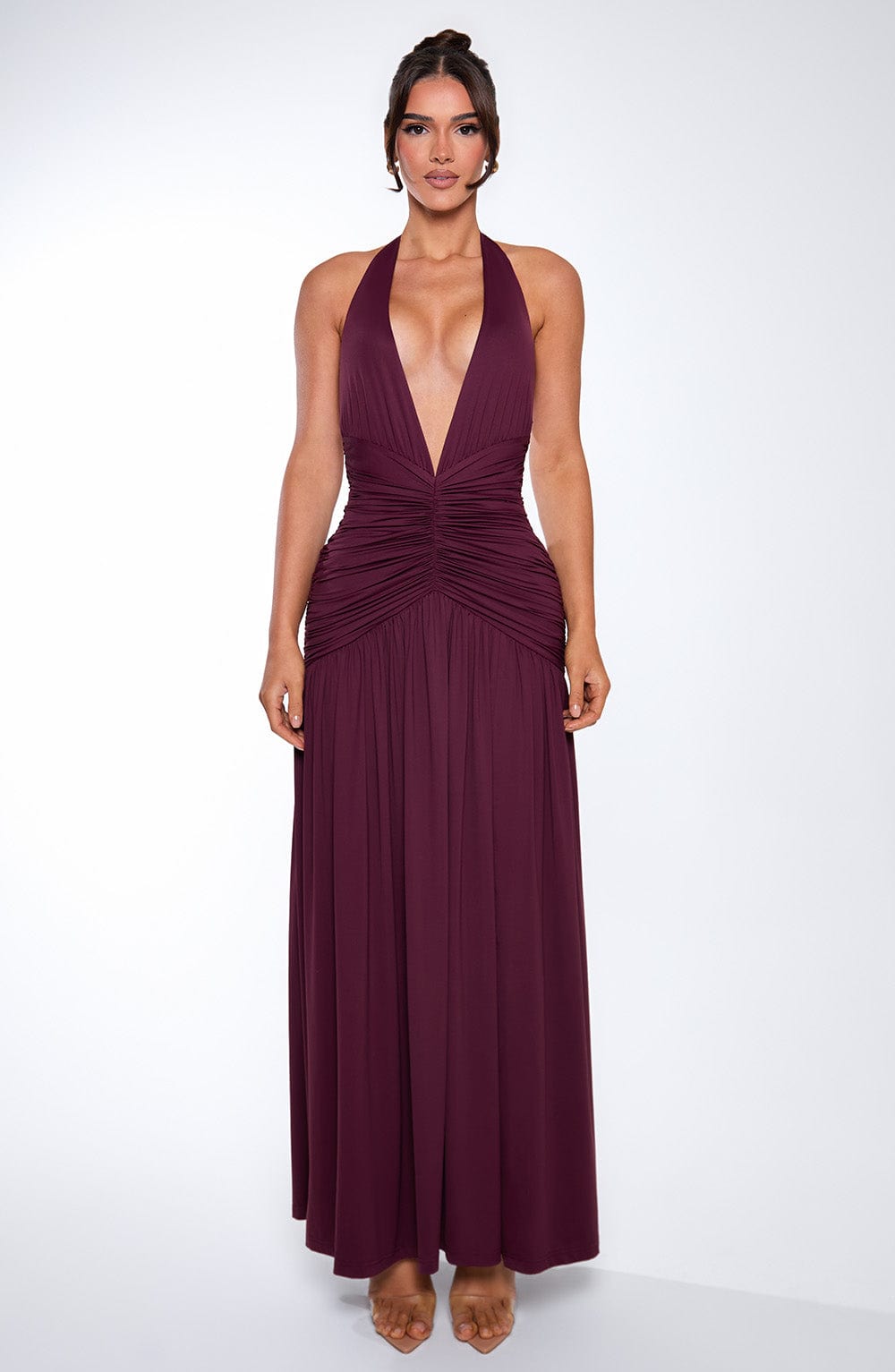 Cherry Melania Maxi Elbise