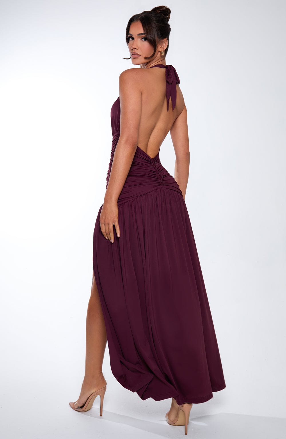 Cherry Melania Maxi Elbise