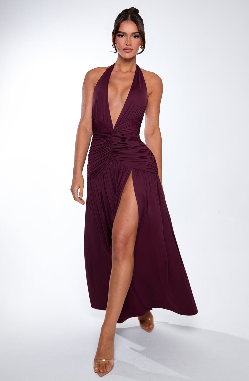 Cherry Melania Maxi Elbise