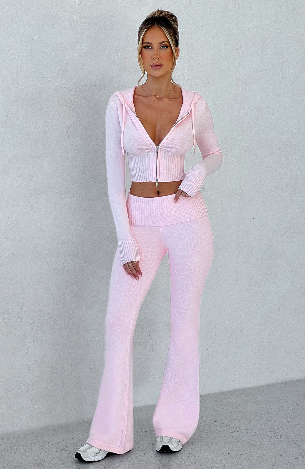 Harper Pantolon Pembe