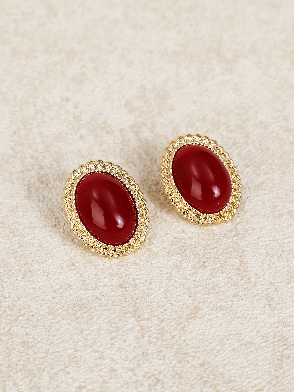 Shewess™ Retro Oval Küpe