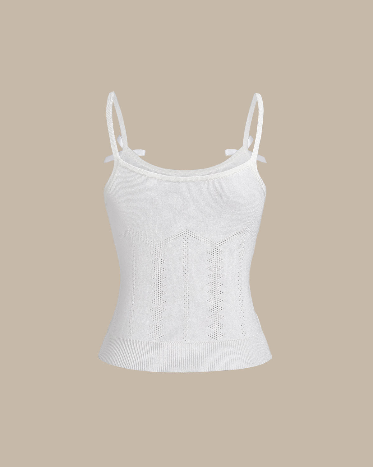 Shewess™ Bettydress - Beyaz Fiyonklu Cami Üst