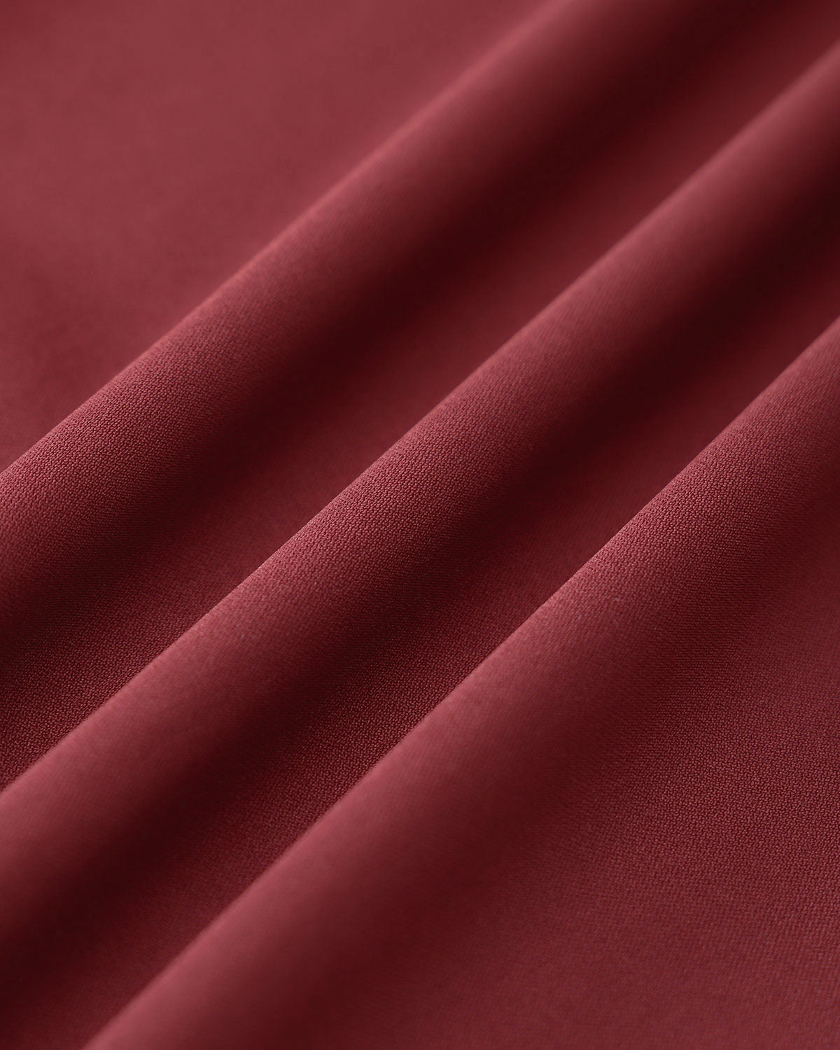 Shewess™ Şarap Kırmızı Saten Slip Maxi Elbise