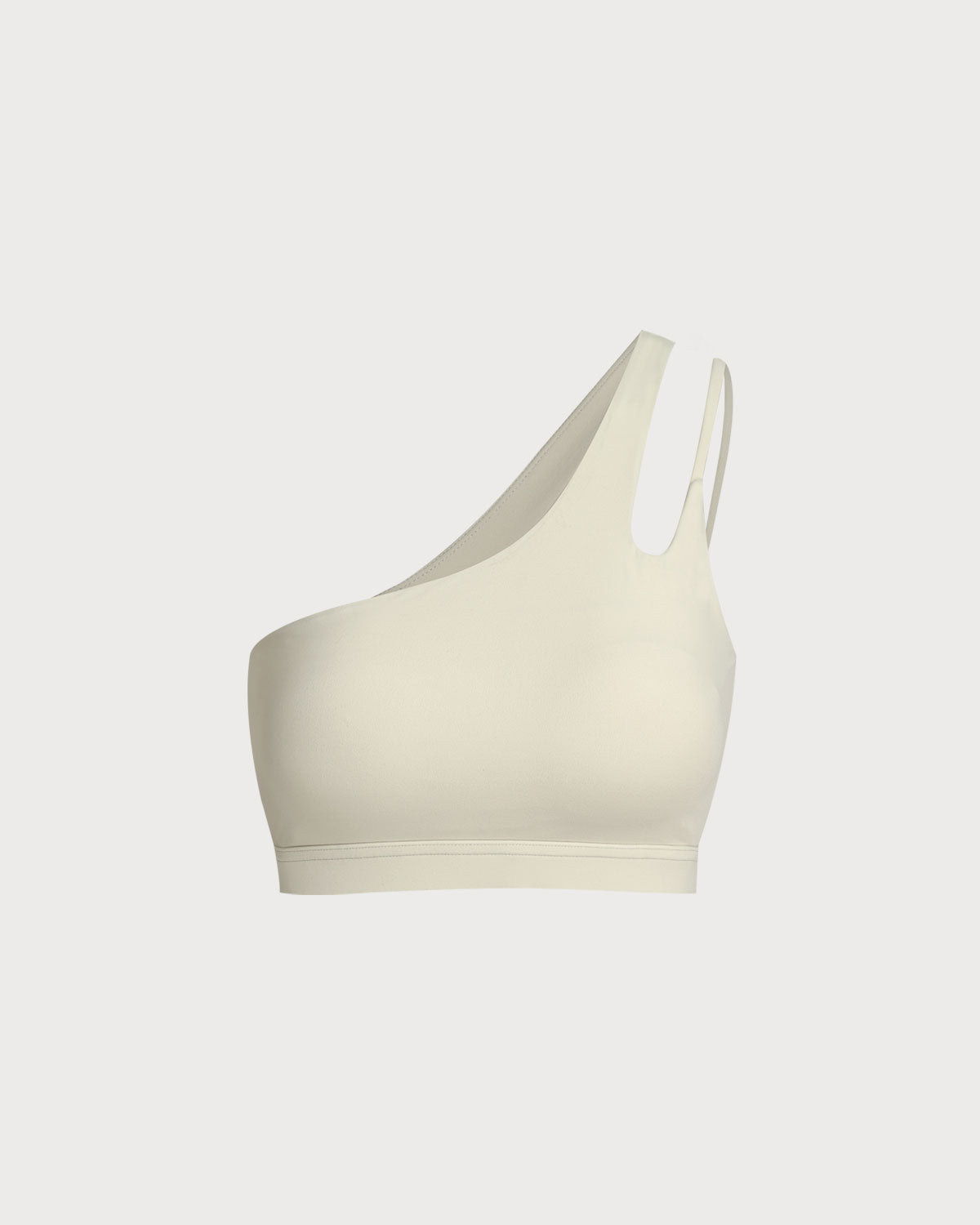 Shewess™ Kayısı Kısa Tek Omuz Yoga Cami Üstü