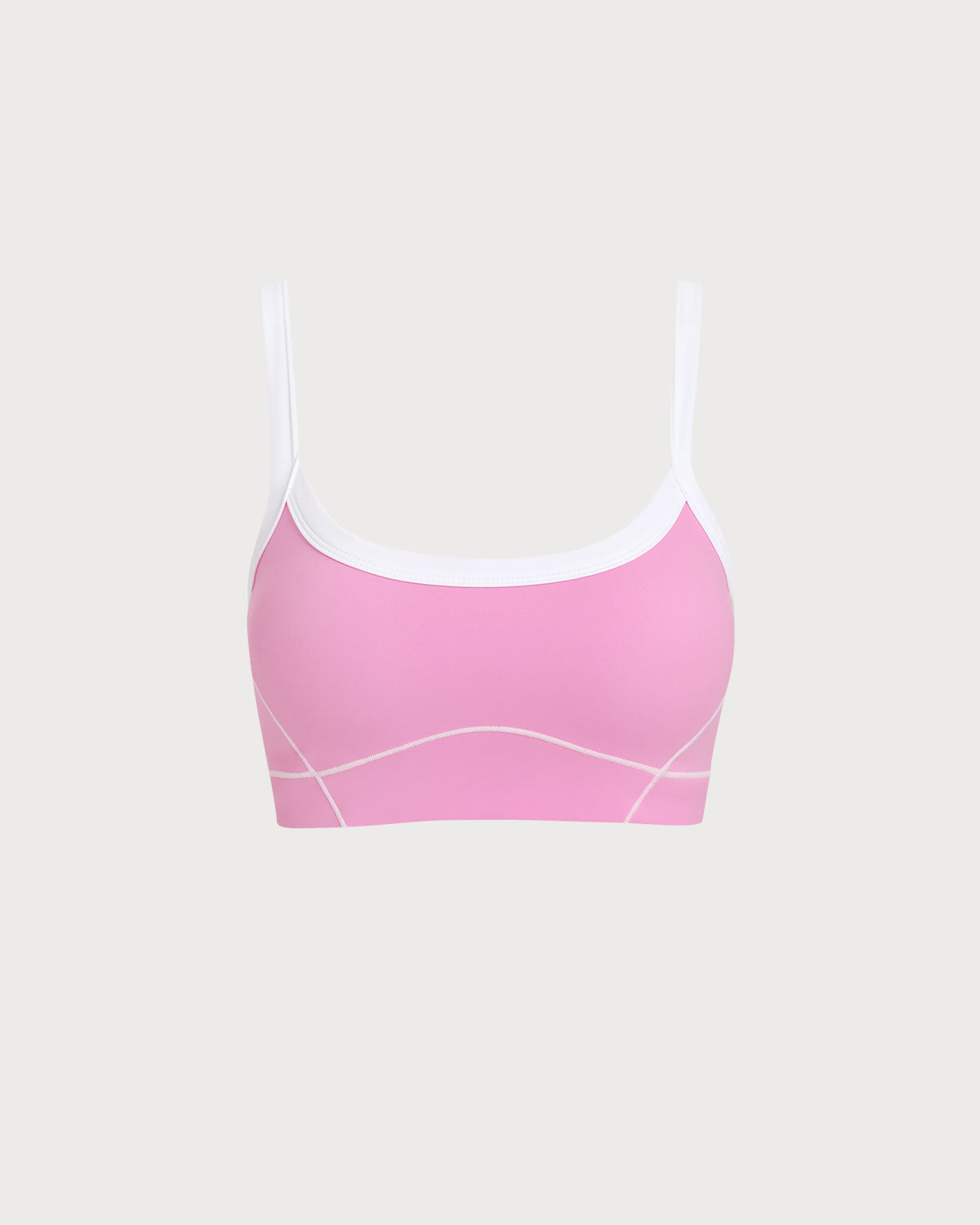 Shewess™ Pembe Kontrast Yoga Atleti