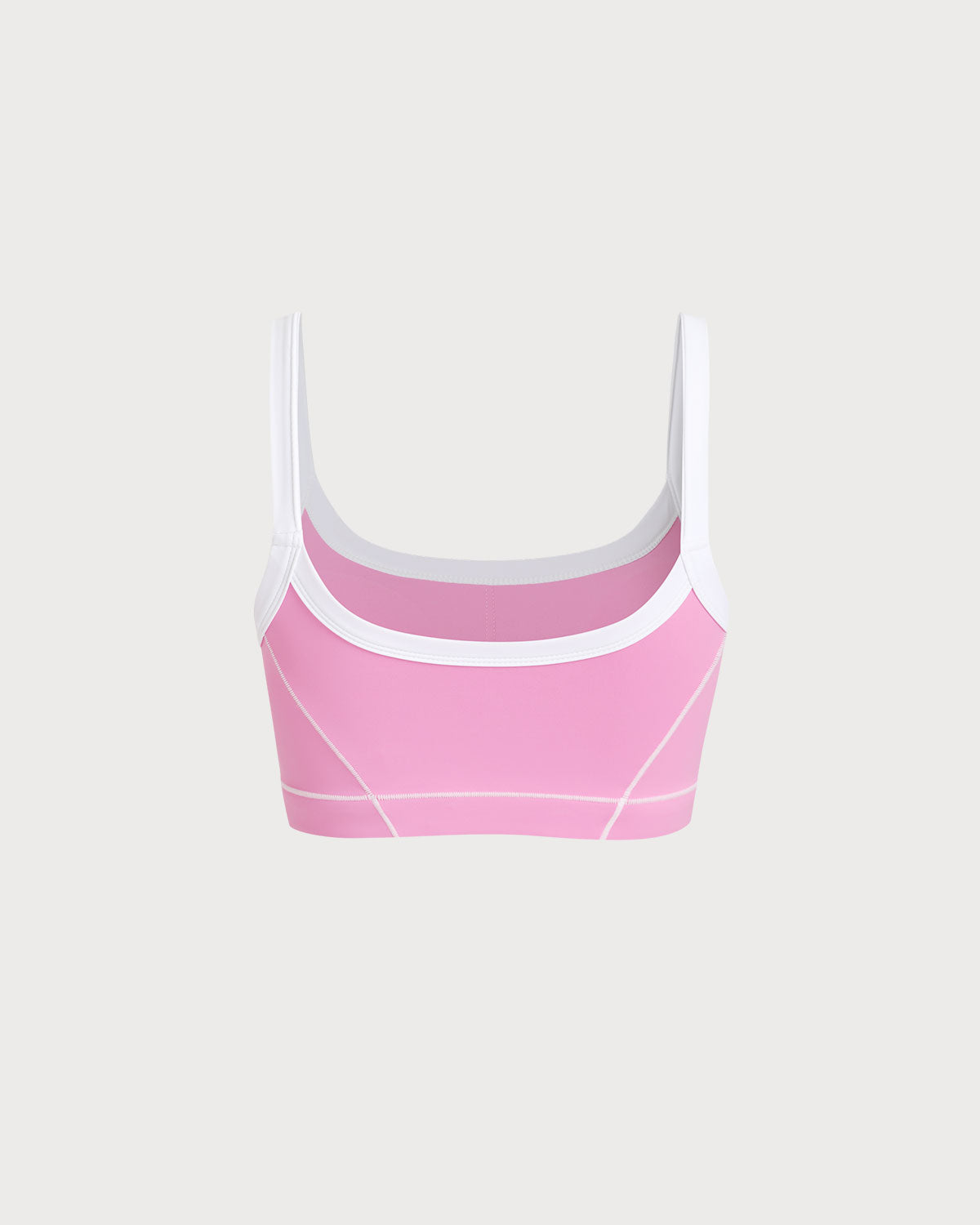 Shewess™ Pembe Kontrast Yoga Atleti