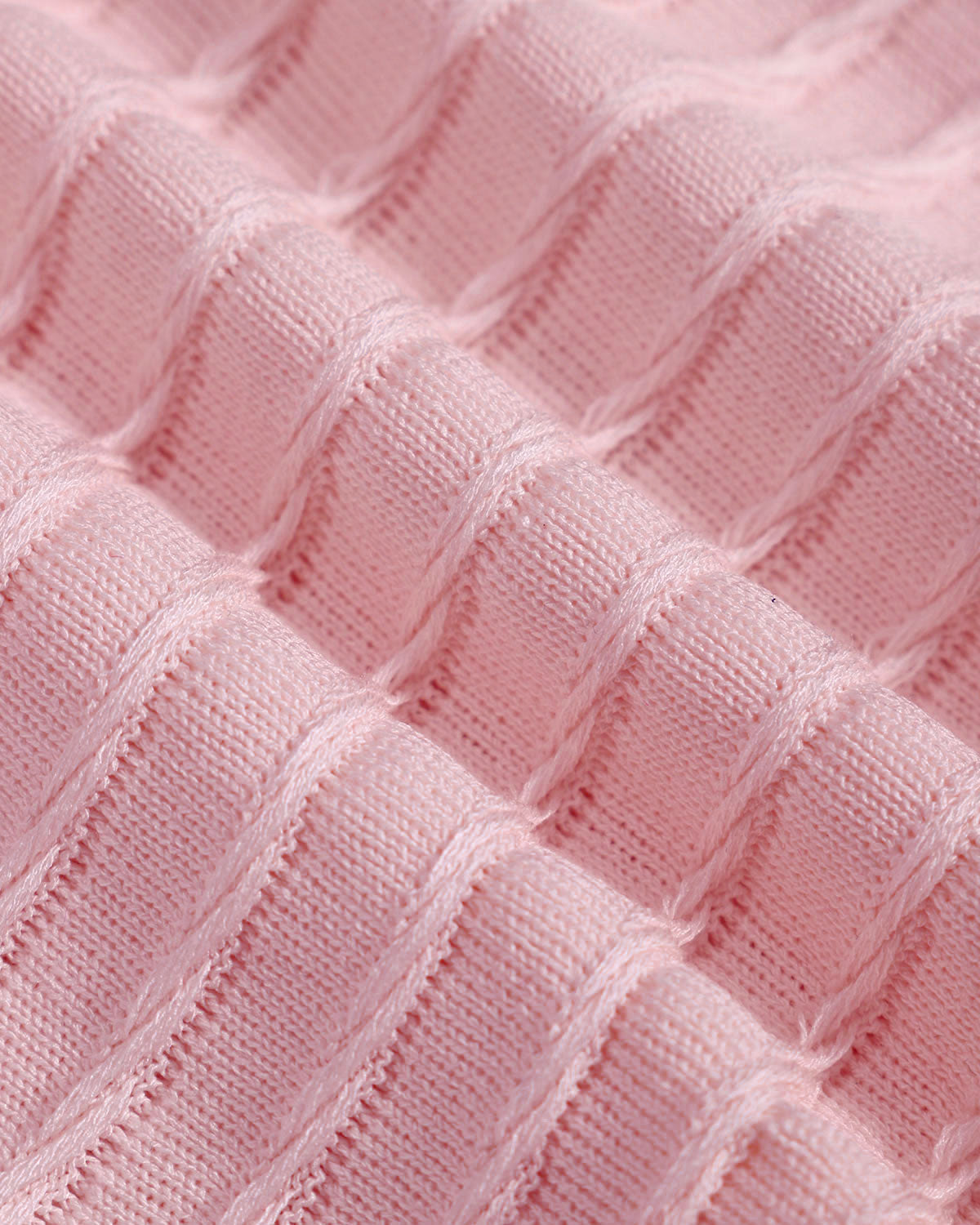 Shewess™ Pembe Örme Slip Triko Elbise
