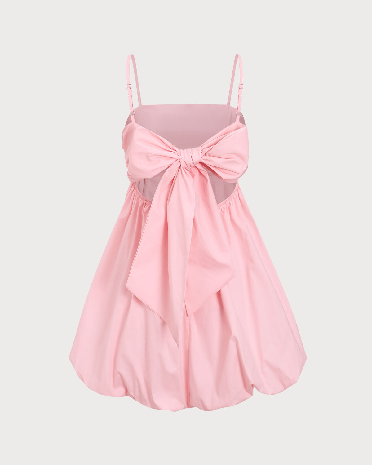 Shewess™ Pembe Fiyonklu Dantelli Slip Mini Elbise